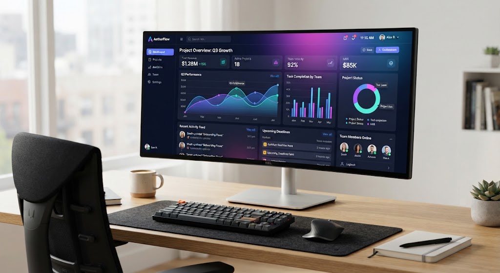 Quantum SaaS Dashboard