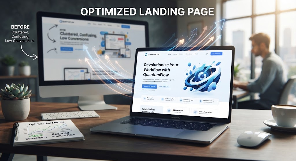 Quantum SaaS Landing Page